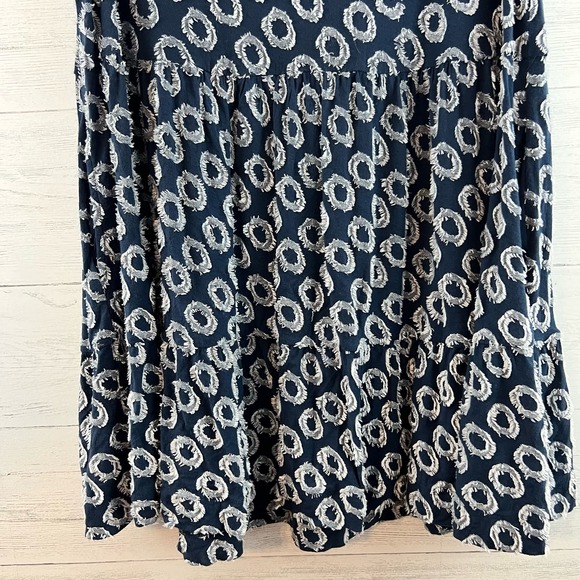 Maeve Lisanne Textured Dot Sleeveless Pocket Dress Size M - Picture 5 of 8